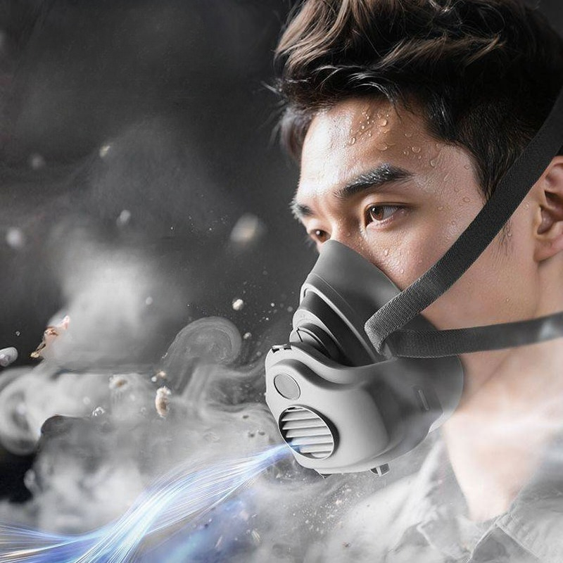 Respirator Half Face - Máscara de Segurança para Limpeza Doméstica,