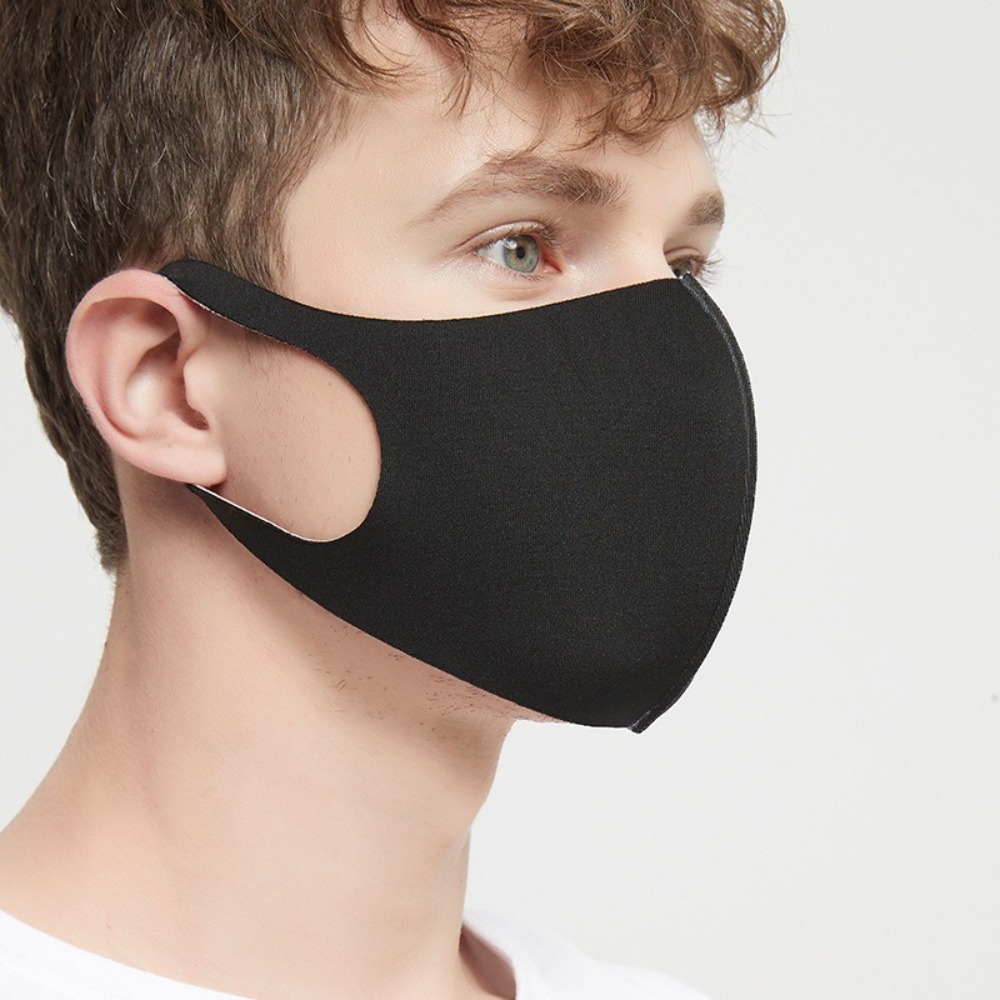 Cloth Face Mask Washable - Nova Máscara Respirável de Seda Gelada