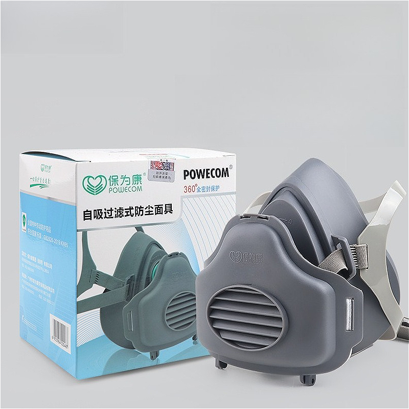 Meia face máscara de poeira re - Respirator Half Face avaliação e preço