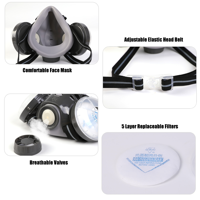 Nova máscara antipoeira rosto  - Anti Pollution Mask avaliação e preço