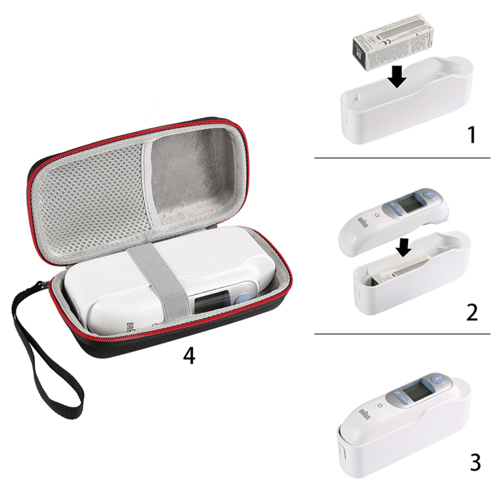Estojo rígido para termômetro  - Braun Thermometer Thermoscan 7 avaliação e preço