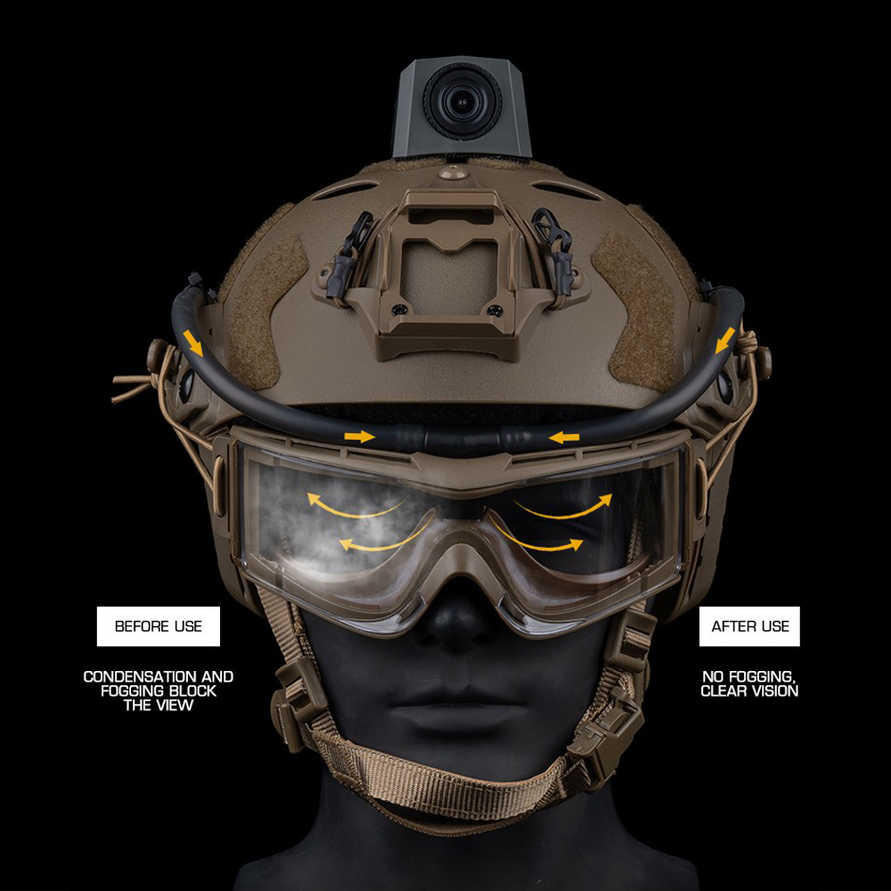 Óculos tático desembaçador ven - Anti Pollution Mask avaliação e preço