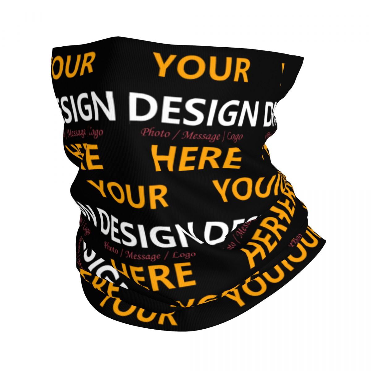 Personalize seu design aqui ba - Neck Gaiter Face Cover avaliação e preço