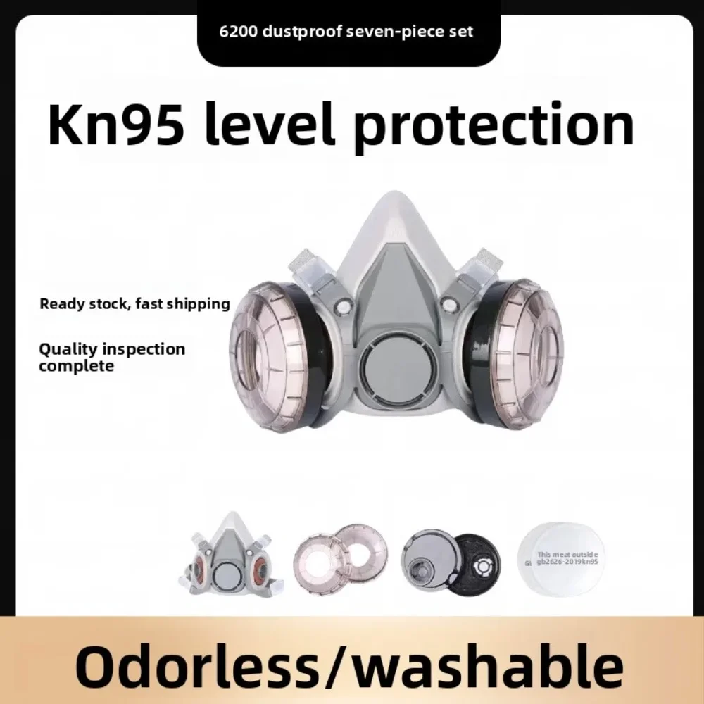 Respirador de Meio Rosto 6200  - Respirator Half Face avaliação e preço