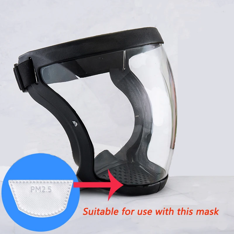 Escudo facial completo à prova - Anti Pollution Mask avaliação e preço