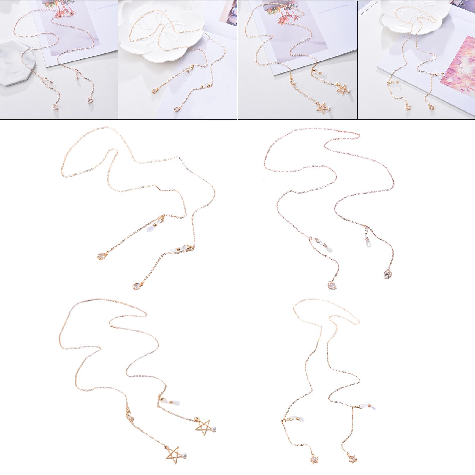 Moda óculos de sol corrente el - Mask Chain Holder avaliação e preço