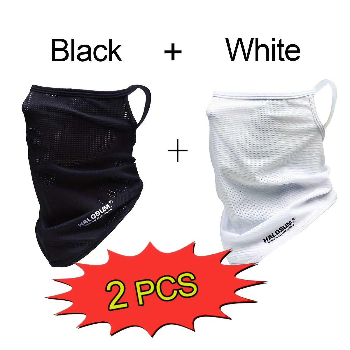 1/2 Peças Máscara Facial de Se - Sports Mask Breathable avaliação e preço