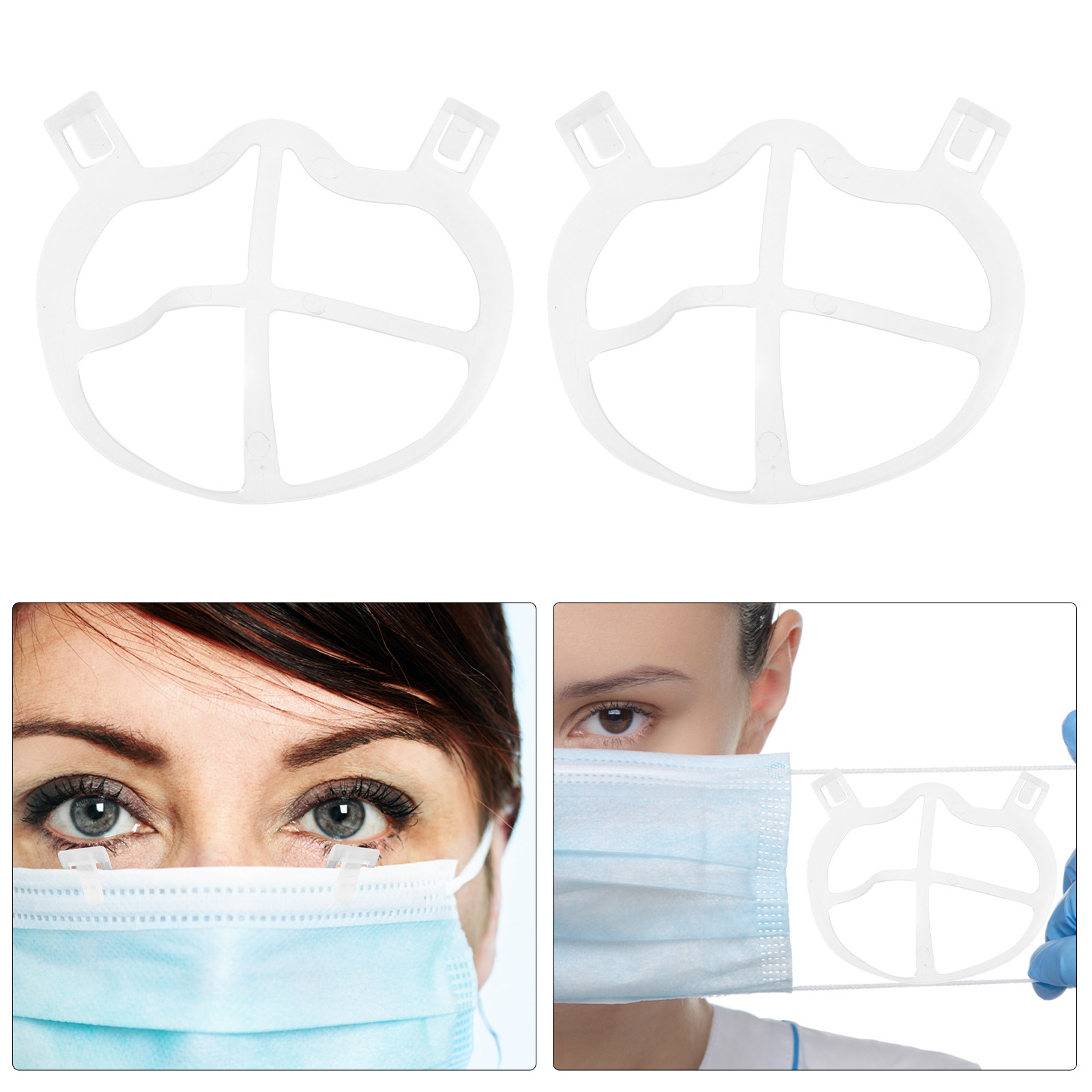 10 Peças Suporte de Silicone p - Silicone Mask Bracket avaliação e preço
