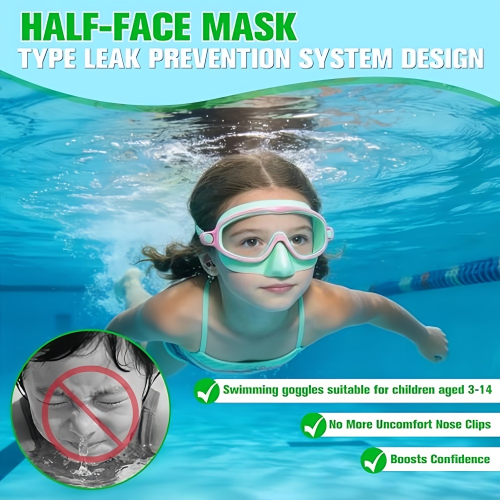 Óculos de Natação para Criança - Anti Pollution Mask avaliação e preço