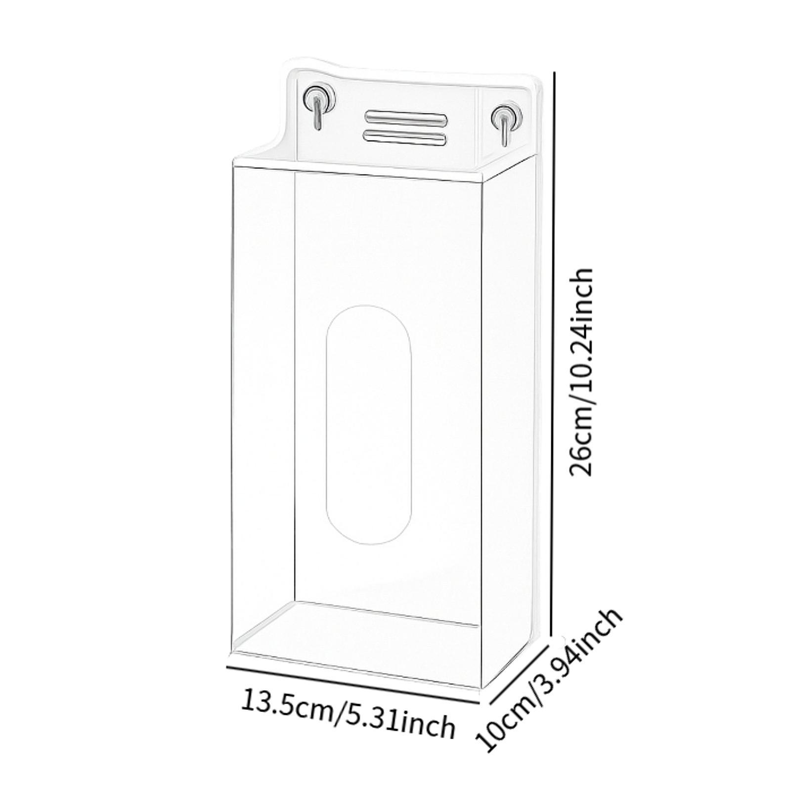 Suporte de Parede para Luvas e - Face Mask Storage Box avaliação e preço